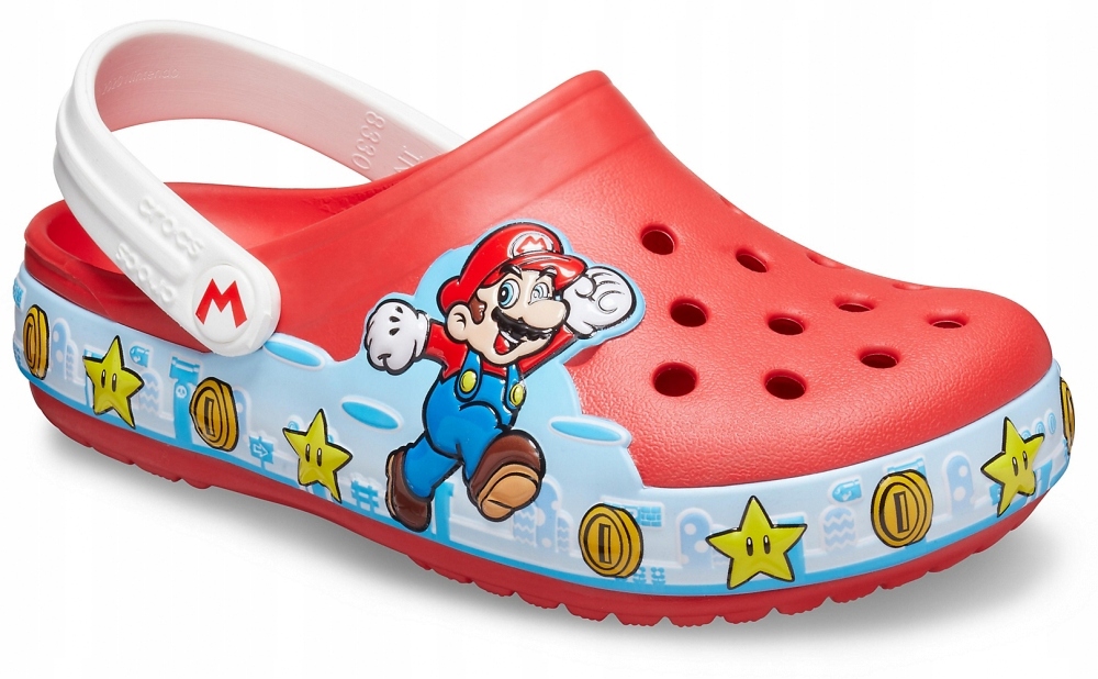 

Klapki Chodaki Dziecięce Crocs Mario 23,5