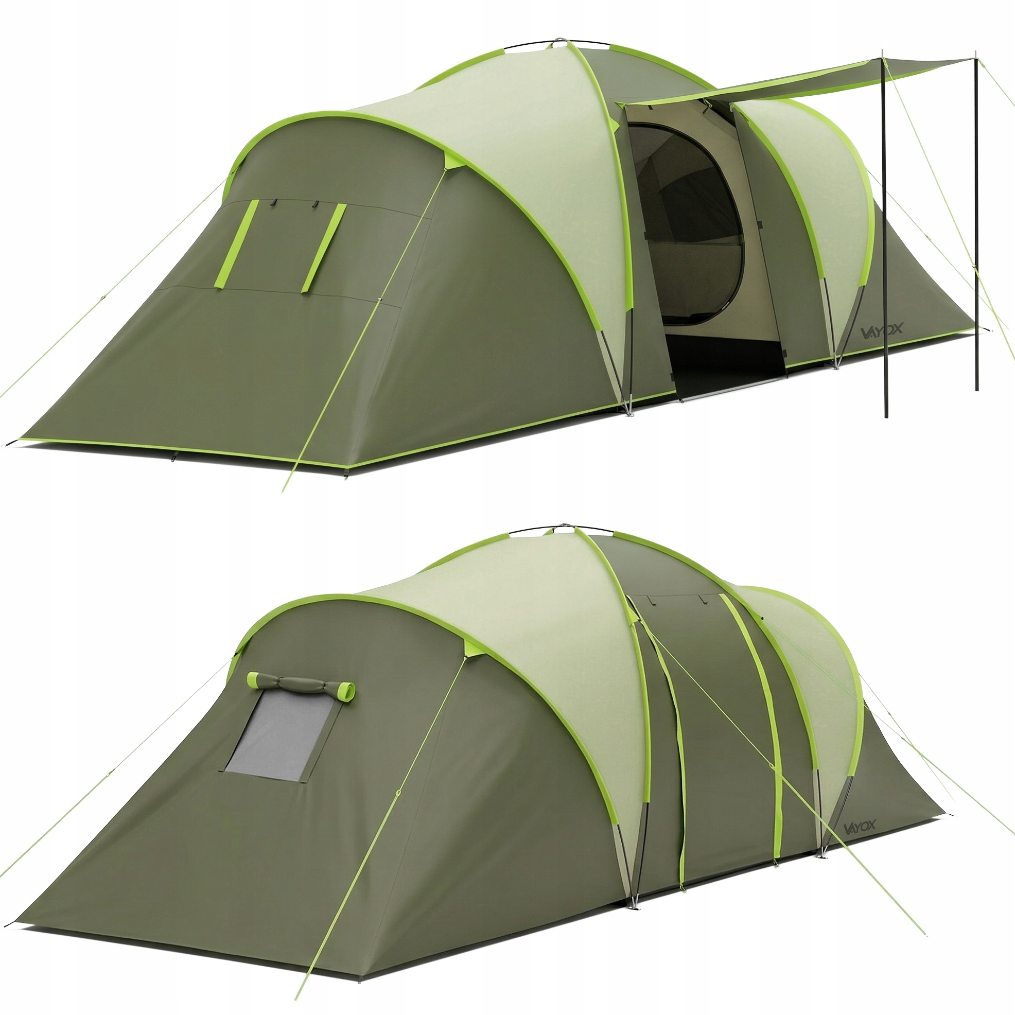 Stan 6 Osobní Turistický Kempingový Předsíňový Tropik 610x200 cm Vayox