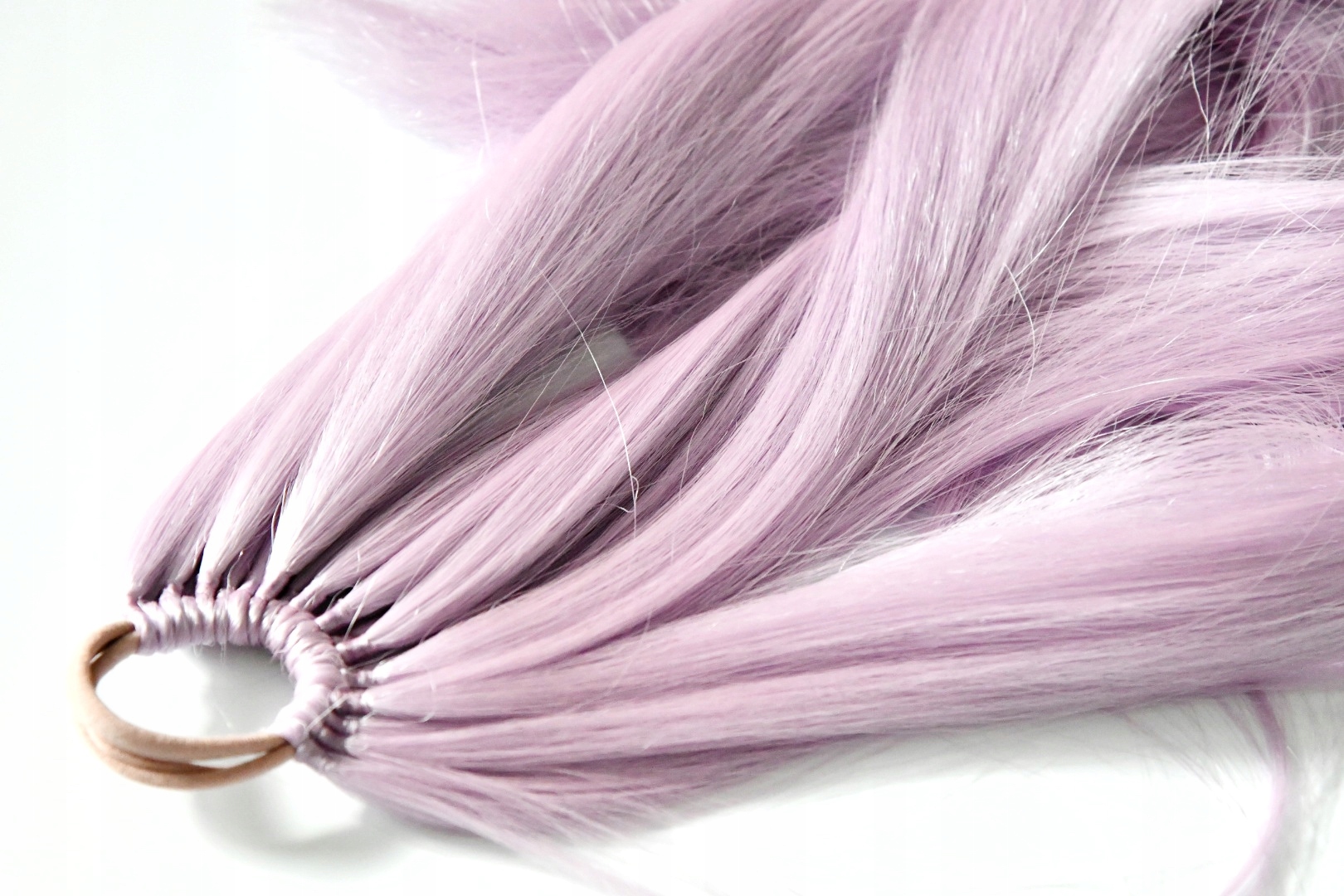 Culík na gumičce, prodloužení culíku levandule XL 160g