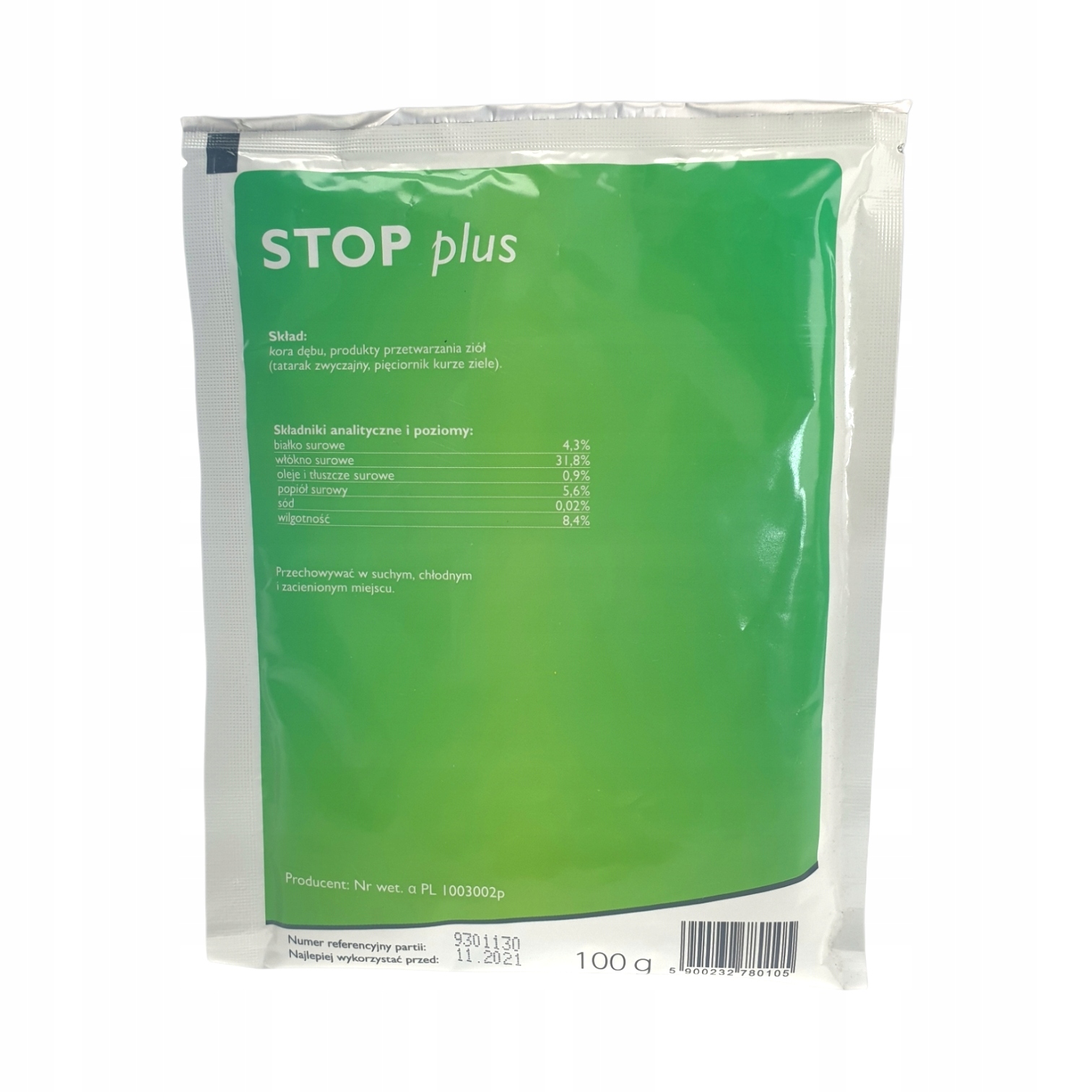 Over Stop Plus 100g przeciwbiegunkowy na biegunkę Marka inna