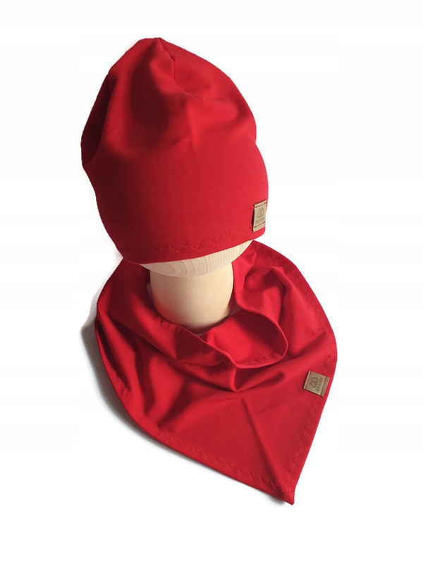 

Zestaw Czapka + Chusta Czerwony 40-43cm, Kolory