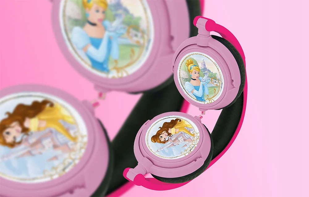 Słuchawki Nauszne Przewodowe Lexibook Disney Księżniczki Dla Dzieci Mikrofon nie