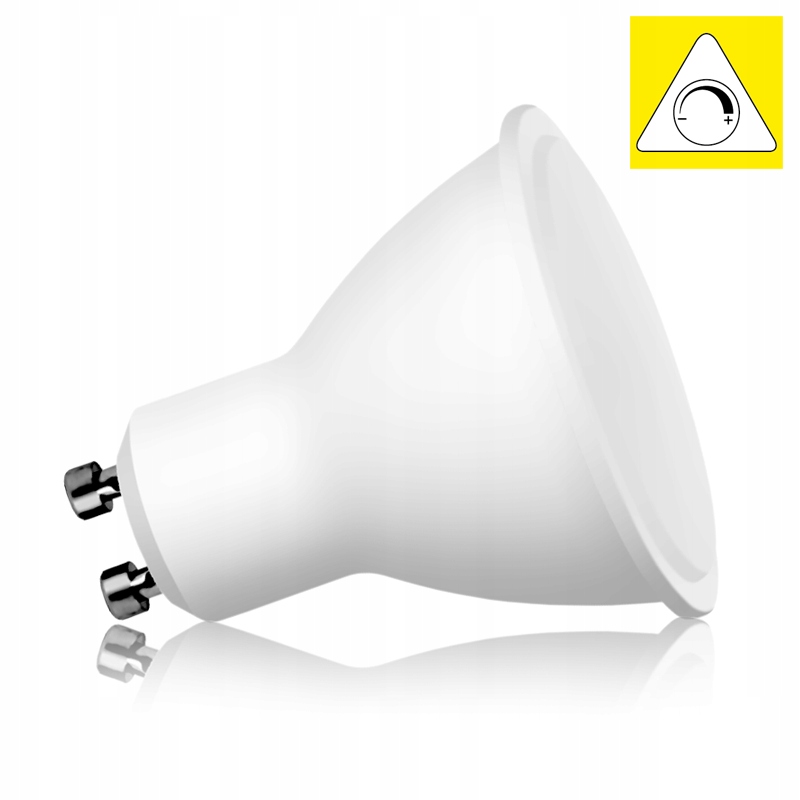

Żarówka Led Smd GU10 7W=65W Ściemnialna Ciepła