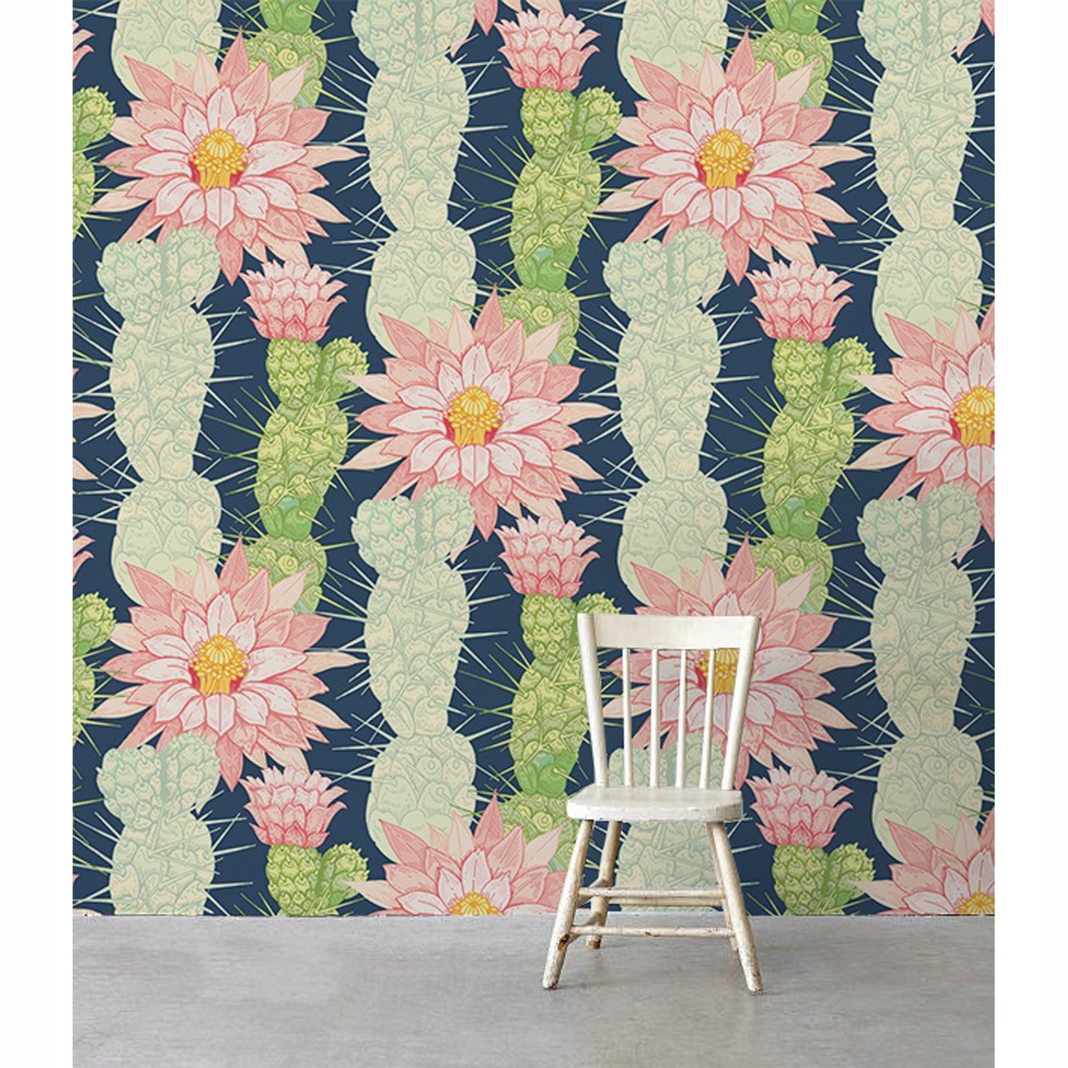 

Flizelinowa fototapeta Kaktusy z kwiatami 254x184