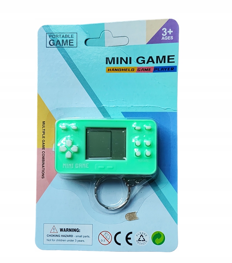 GAME BOY GRA MINI ARCADE ZABAWKA BRELOK TETRIS Platforma Nintendo Game Boy Classic