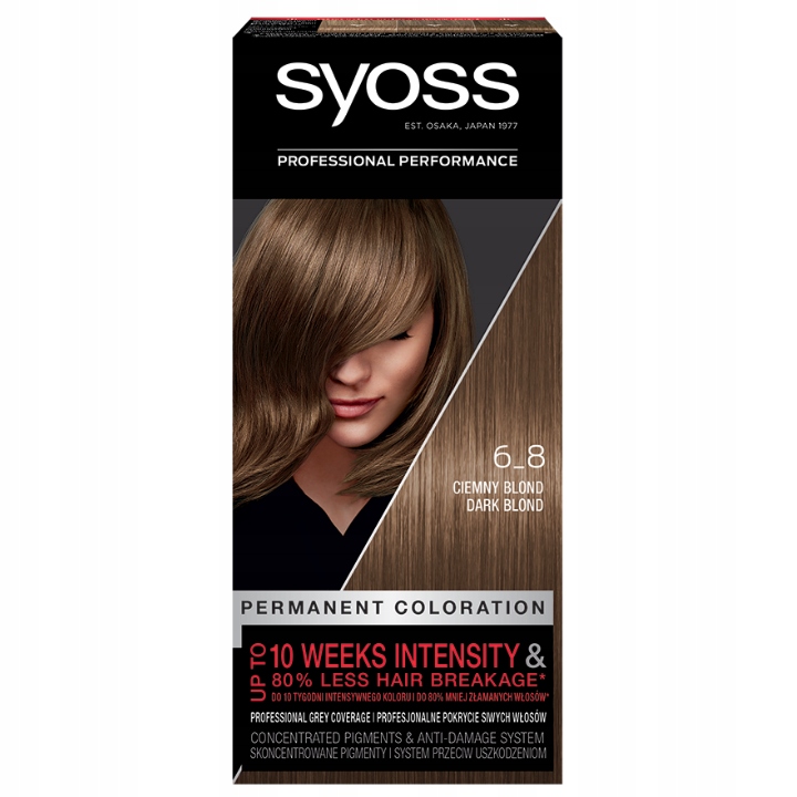 

Syoss Farba do włosów 6-8 Ciemny Blond