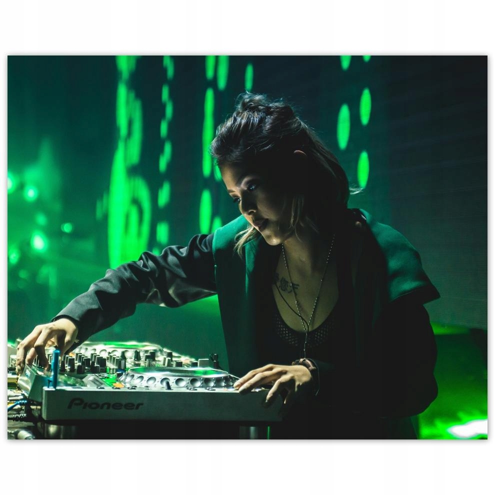 

Plakat 50x40 Dj Impreza Sprzęt Djski