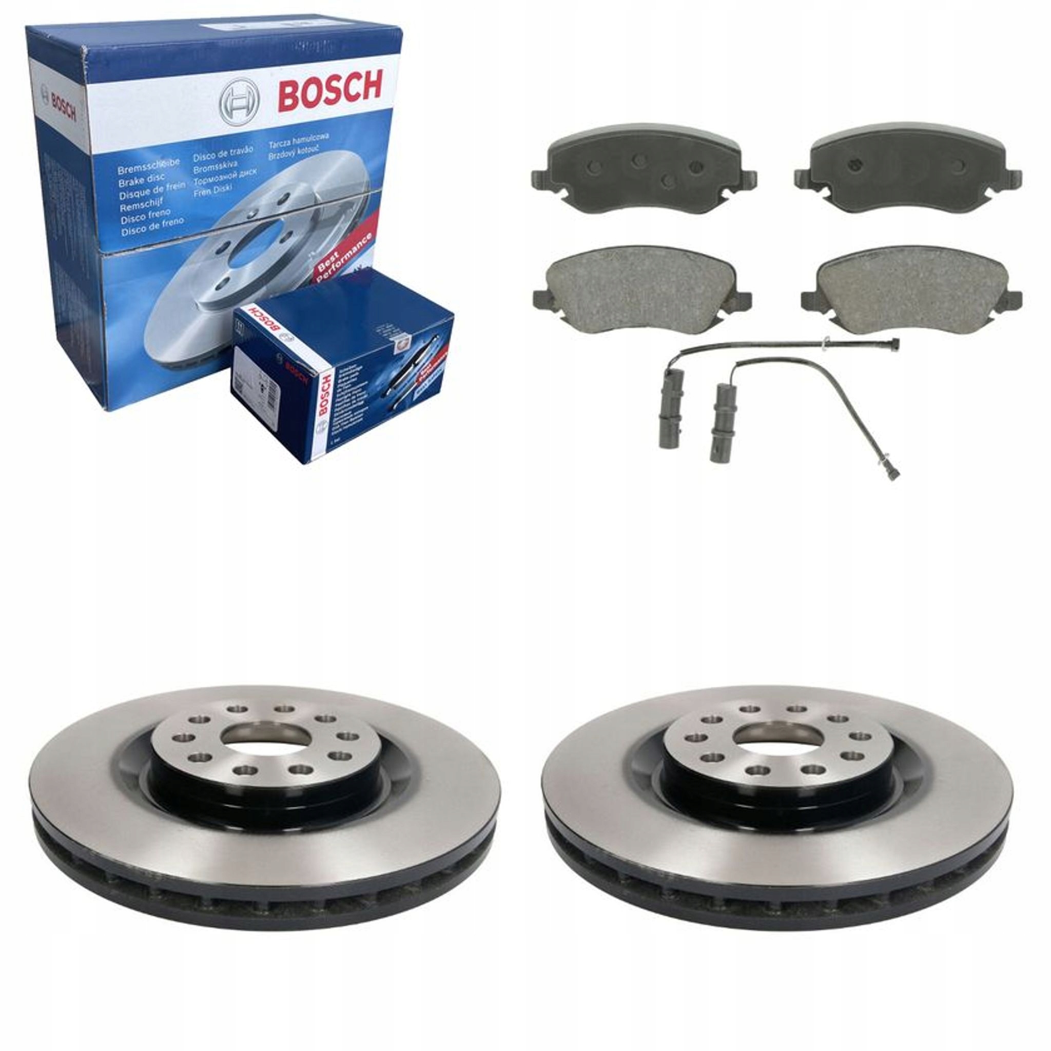 тормозные колодки перед Bosch lancia THESIS 2.0 BS0986424679 + 2 0 986 478 963 тормозной диск