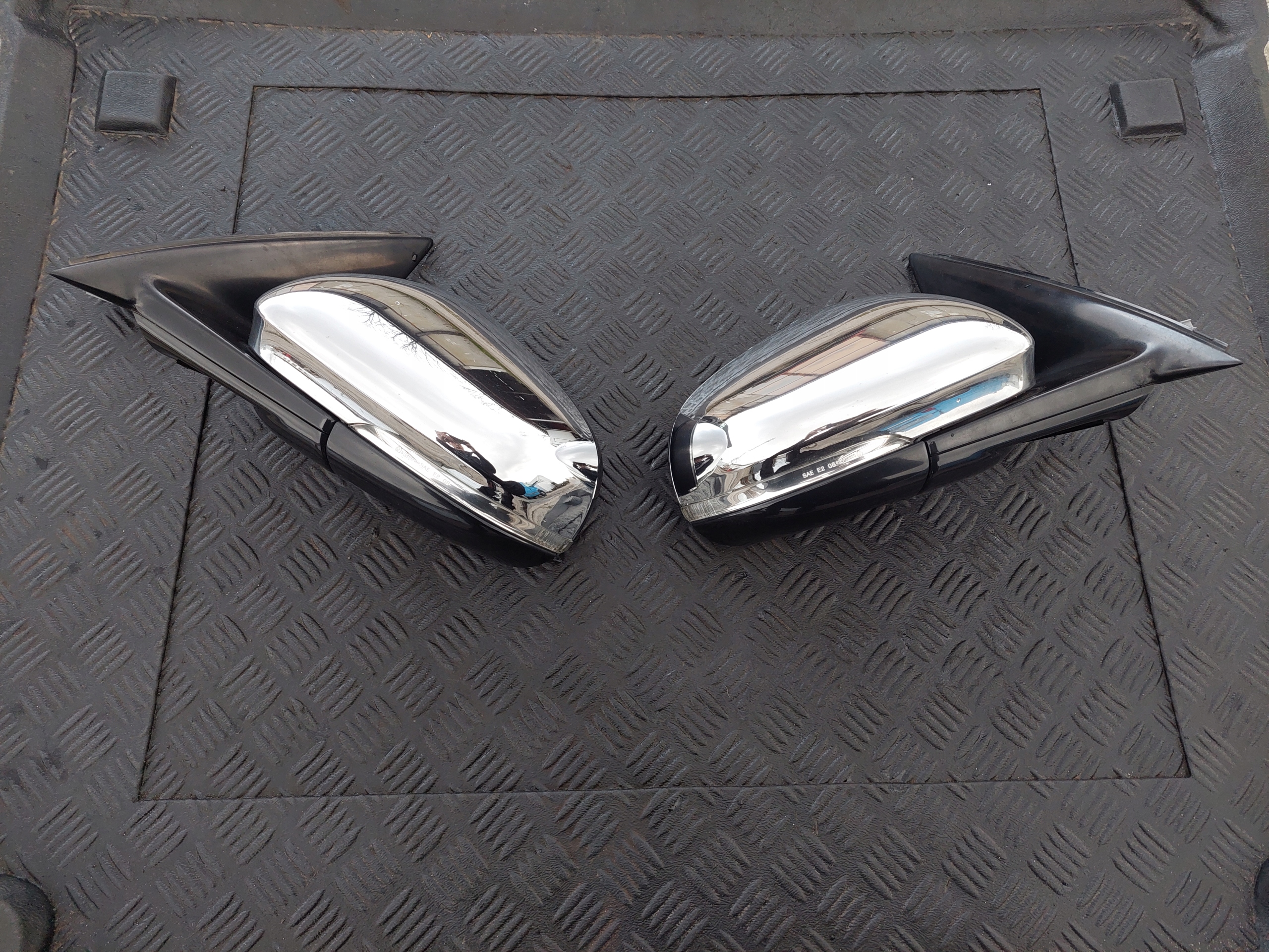mirror right 14 PIN CHROM JAGUAR XJ IV X351