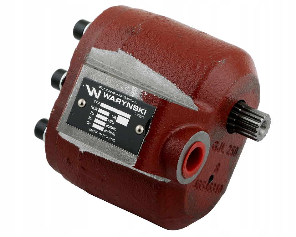 Pompa wzmocniona podnośnika C-360+zawór Waryński Numer katalogowy części W-46546310W/1