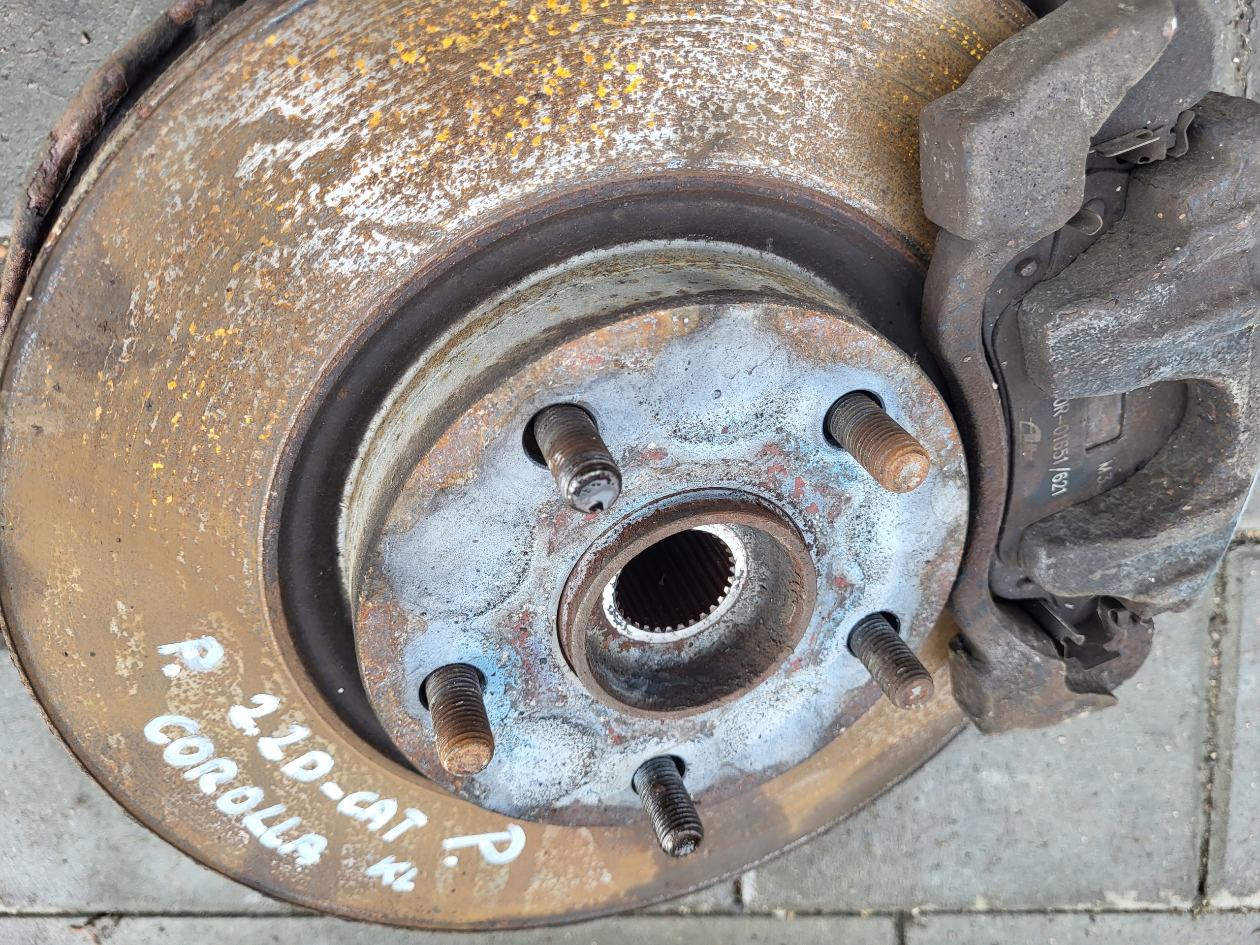 MCPERSON swing right front TOYOTA COROLLA VERSO II 2.2 D-CAT