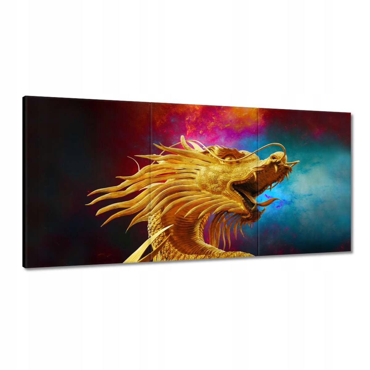 Obrazy 180x90 Zlatý drak