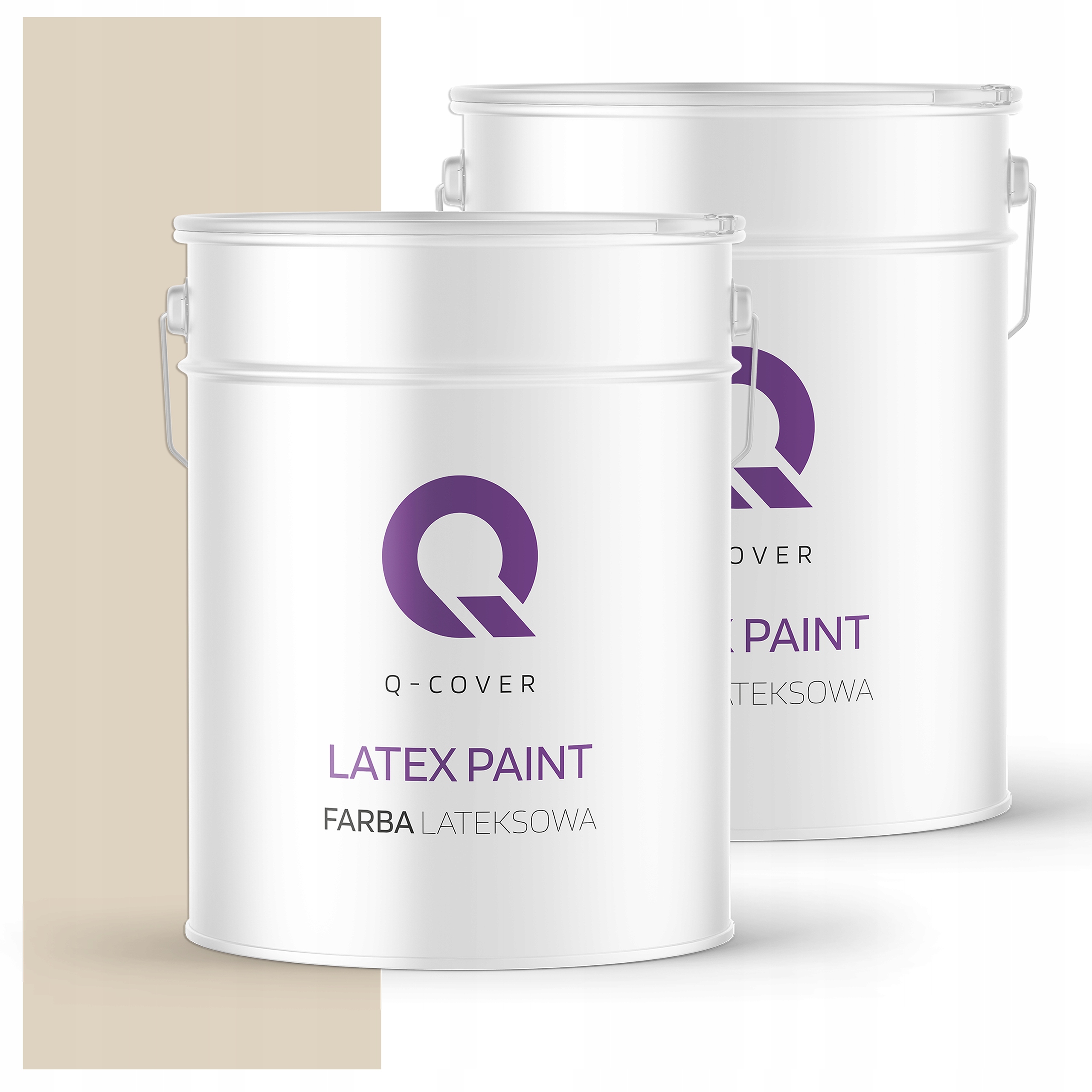 Latexová farba na interiér steny Stropy 10L Hlboká matná béžová svetlosivá H4164