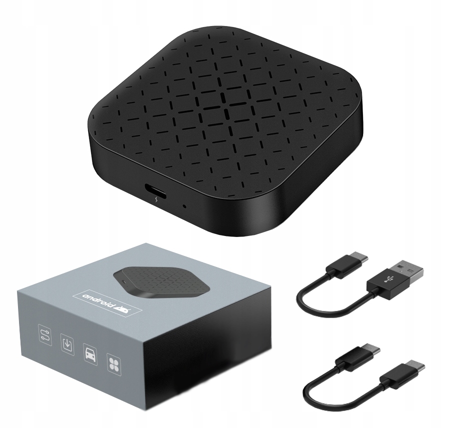 Bezdrátový adaptér Tbox pro Apple CarPlay Android Auto Carlinkit Sd