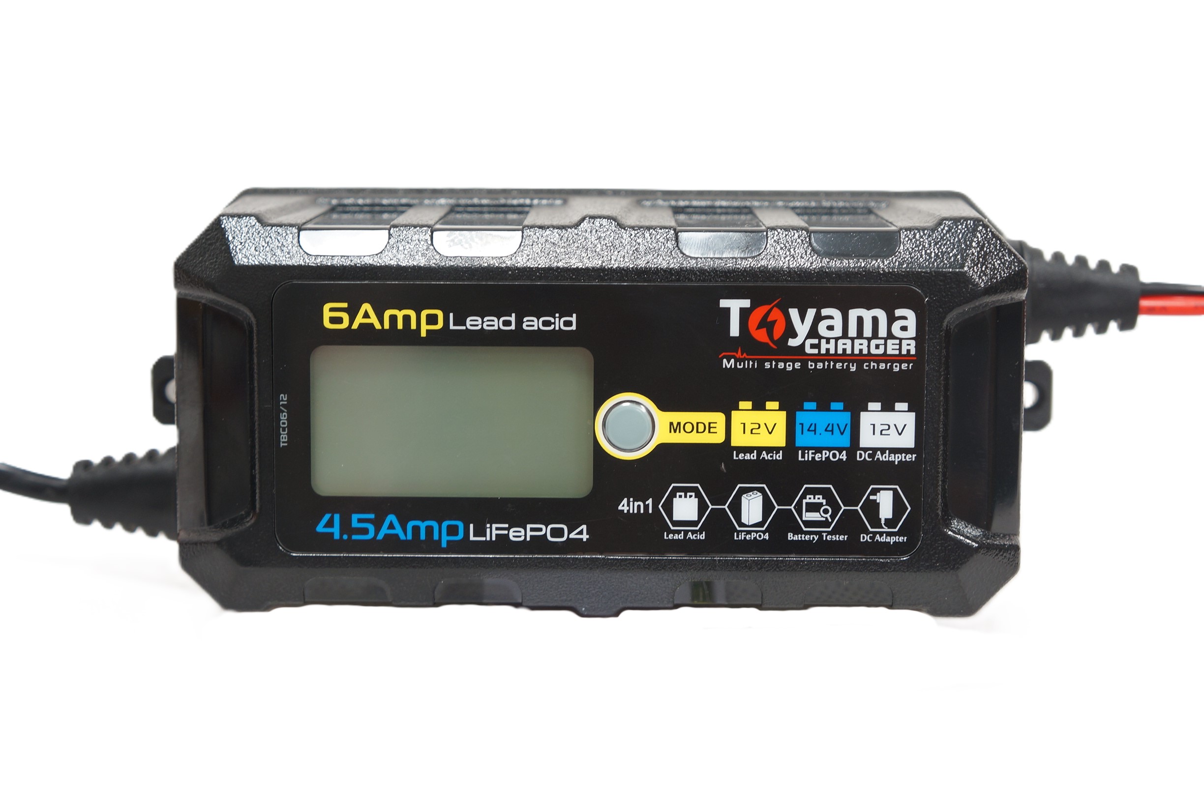 Ładowarka Toyama 6A 12V do akumulatorów żelowych; 4.5A-12V LiFePO4