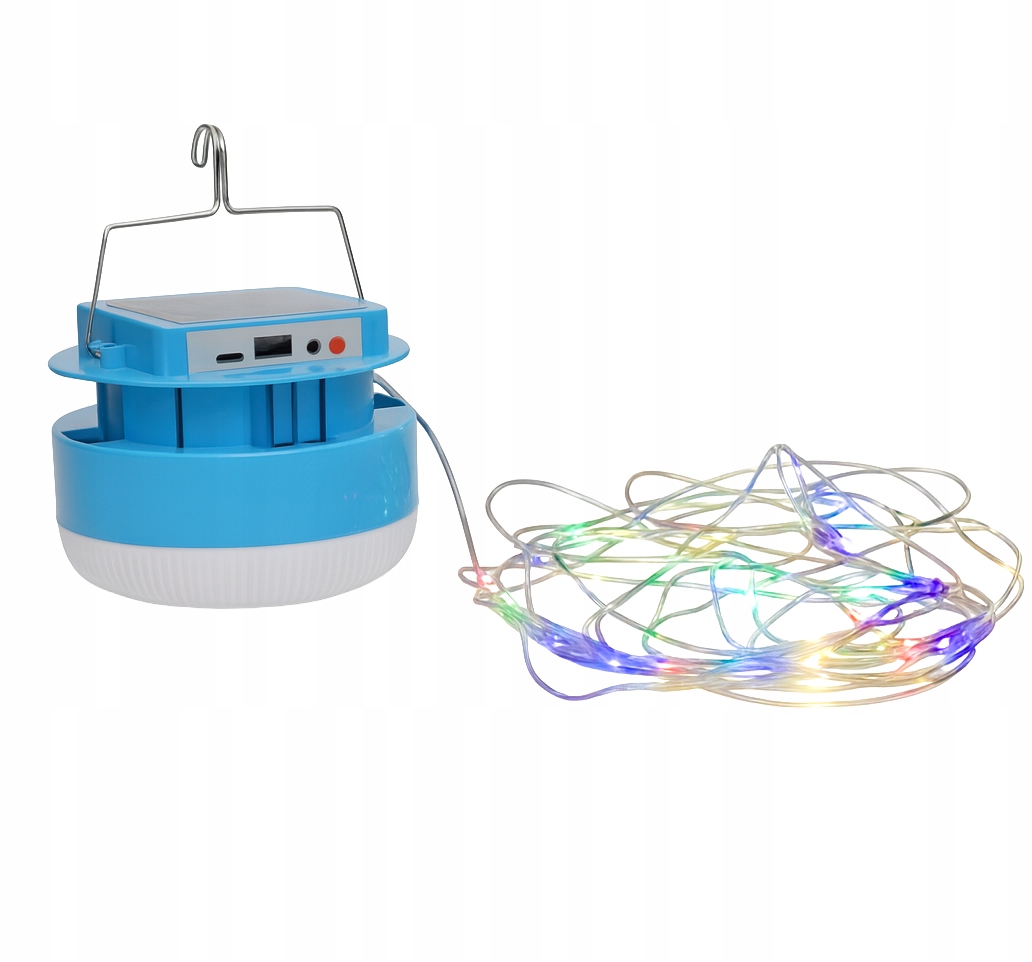 Vánoční Osvětlení Na Stromeček 100 Led Barevná Kempingová Lampa 60 Led Usb