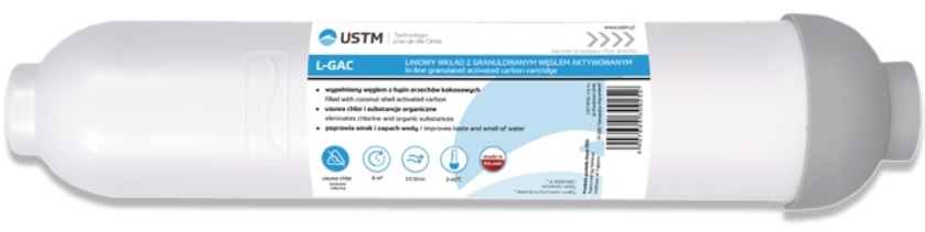 FILTR WODY KOMPLET WKŁADÓW USTM 5 SZT OSMOZA RO 6 Marka UST-M