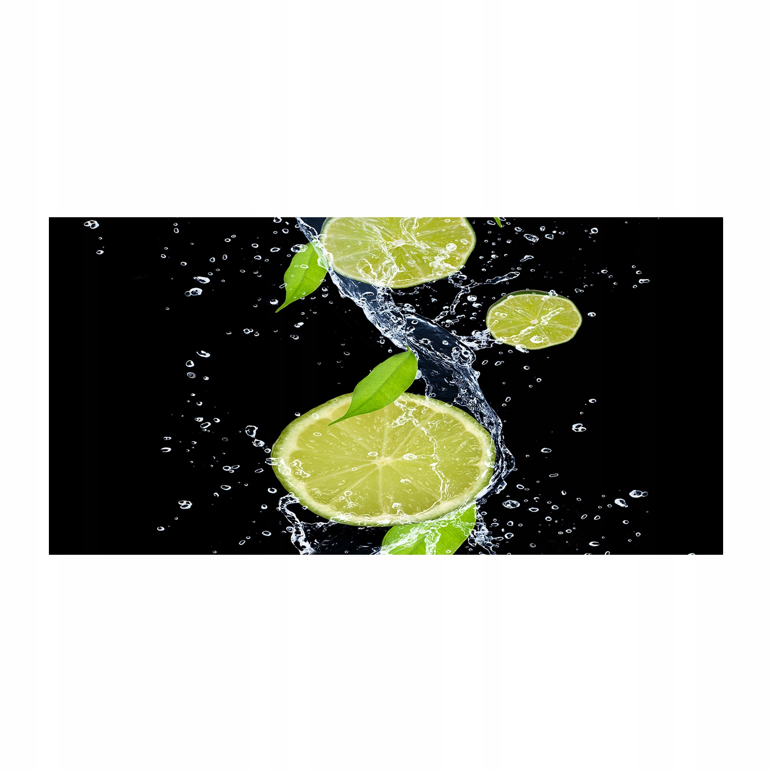 

Foto-obraz szkło hartowane Limonki i woda 140x70