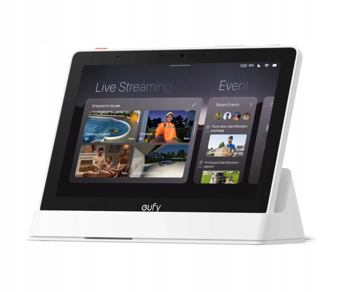 Centralka Tablet Eufy E10 Inteligentny ekran 8" 4050 mAh Quad View Wi-Fi