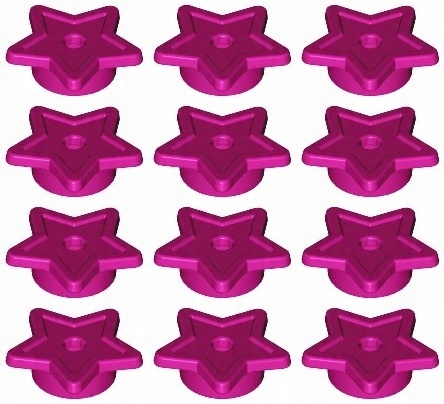 

Lego 11609 Gwiazdka magenta Nowa (2g) 12 szt