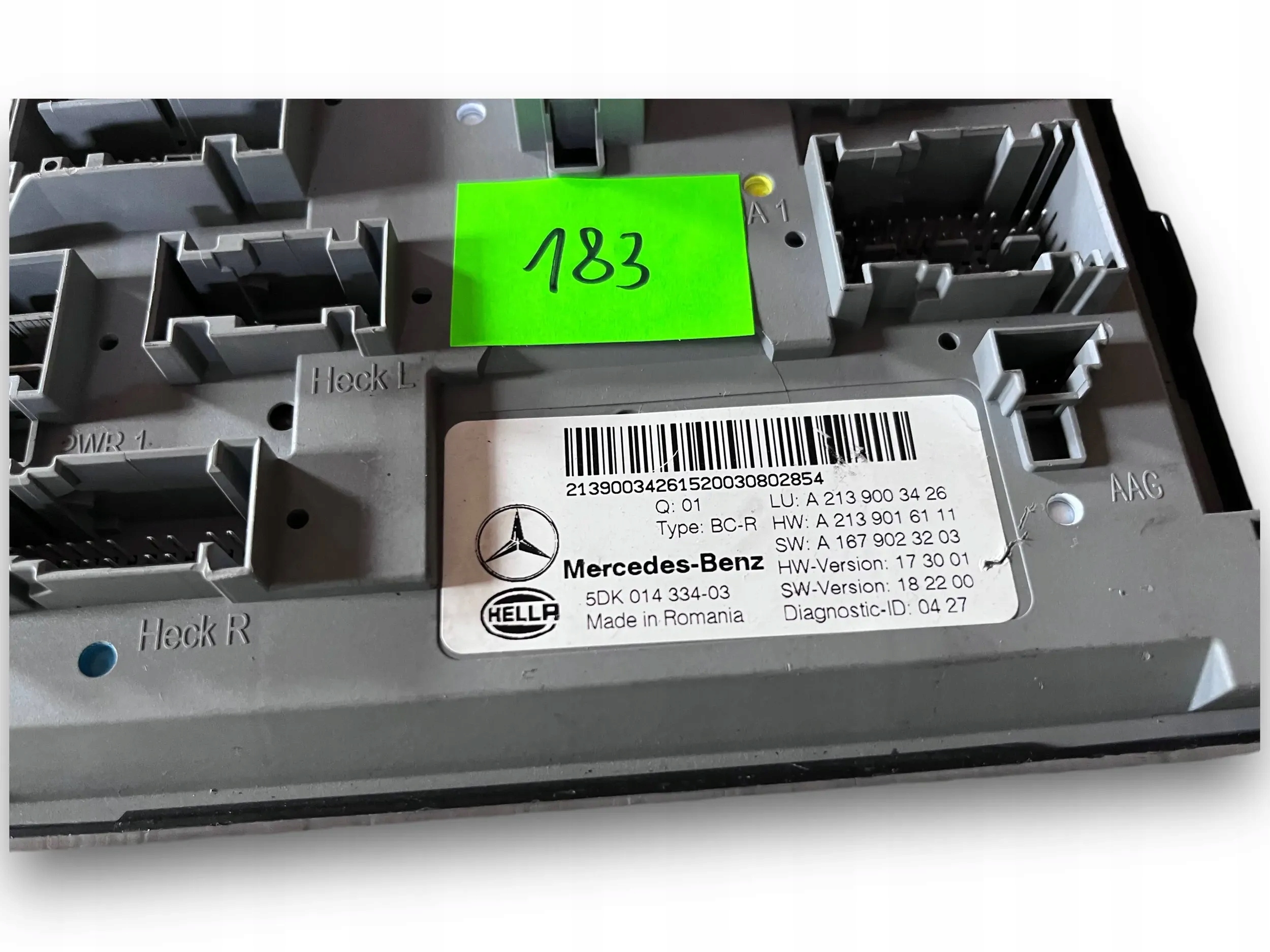 MERCEDES E KLASA W213 modulo SAM 2139003426 @M