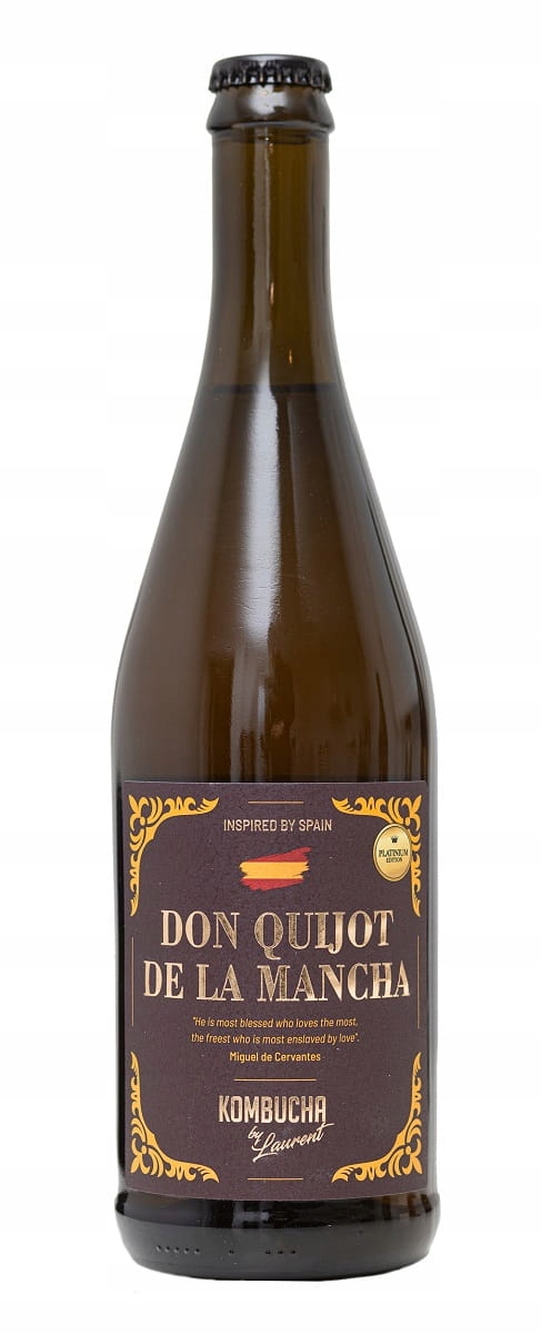 Kombucha S Příchutí Pomerančových Květů (miquel De Cervantes) Bio 750 ml -...