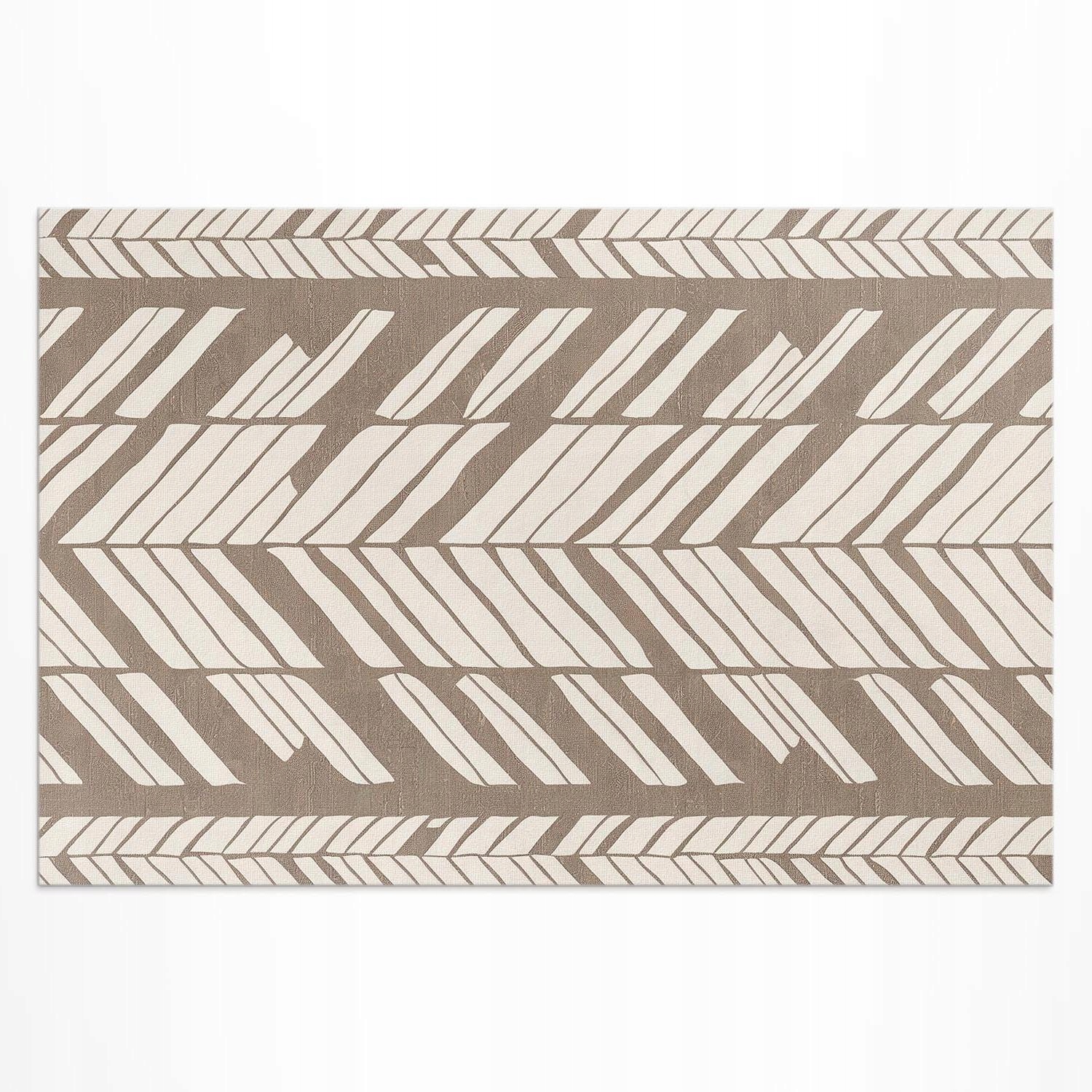 Pvc koberec Patio Rozmer: 120 x 80 cm Indiánsky vzor, boho pletenina, abstrakcia