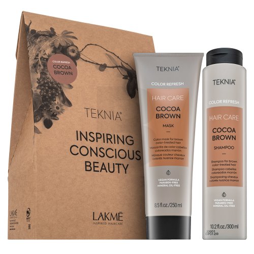 Lakmé Teknia Color Refresh Cocoa Brown Pack šampon maska pro hnědé vlasy