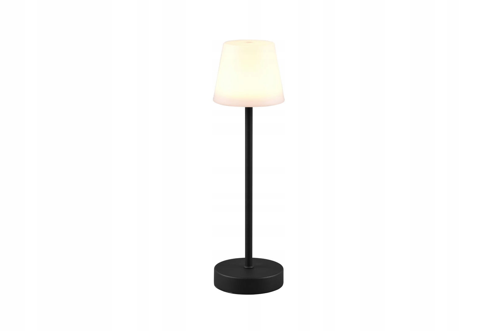 Venkovní přenosná Led lampa na dotyk černá Rl