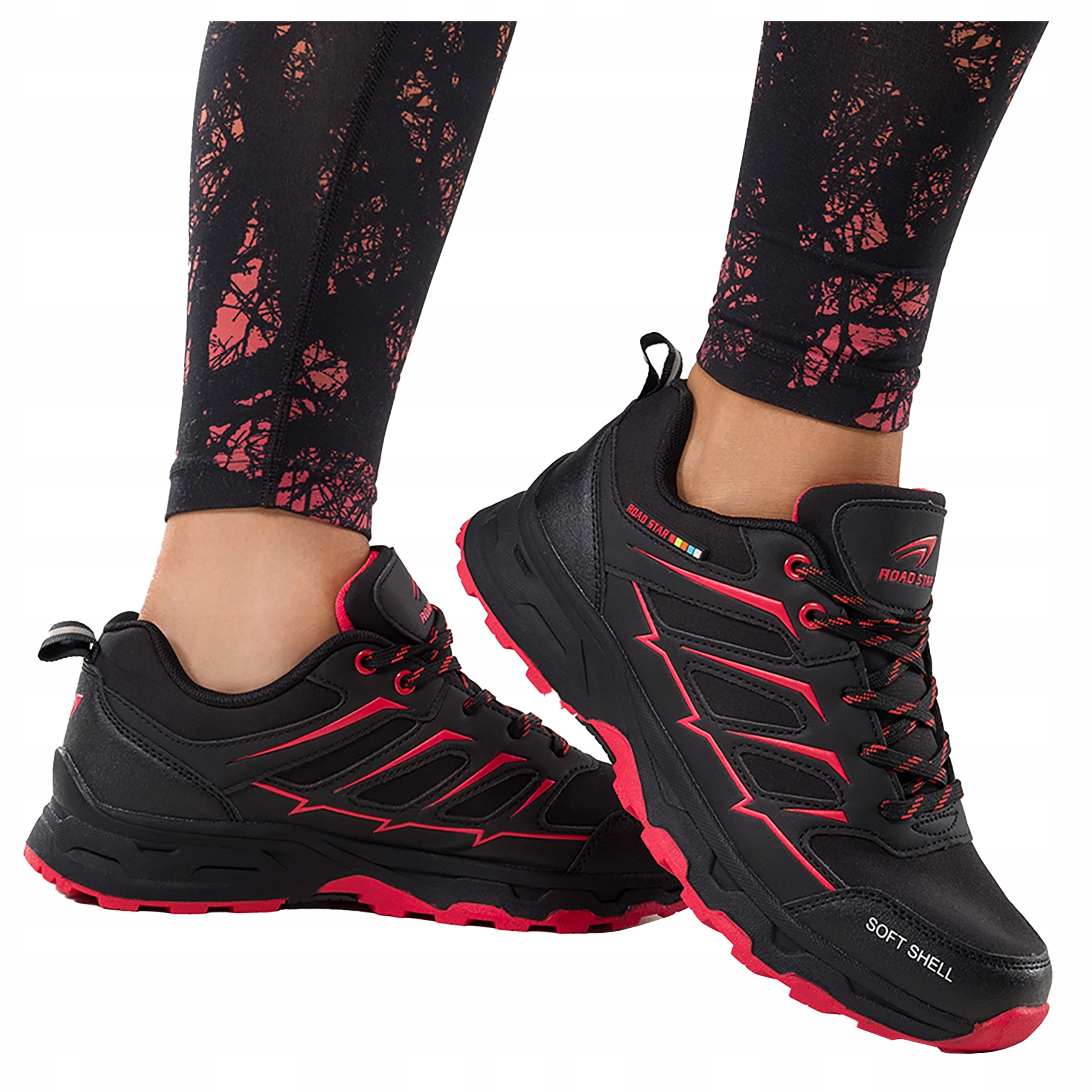 Sportovní dámské Trekingové boty Pohodlné Lehké Prodyšné Softshell vel. 37