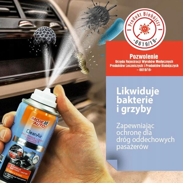 MOJE AUTO ODŚWIEŻACZ KLIMATYZACJI ARCTIC 150ML Producent Moje Auto