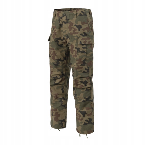 Vojenské taktické kalhoty Helikon Bdu Mk2 Pants Pl Woodland S/Regular