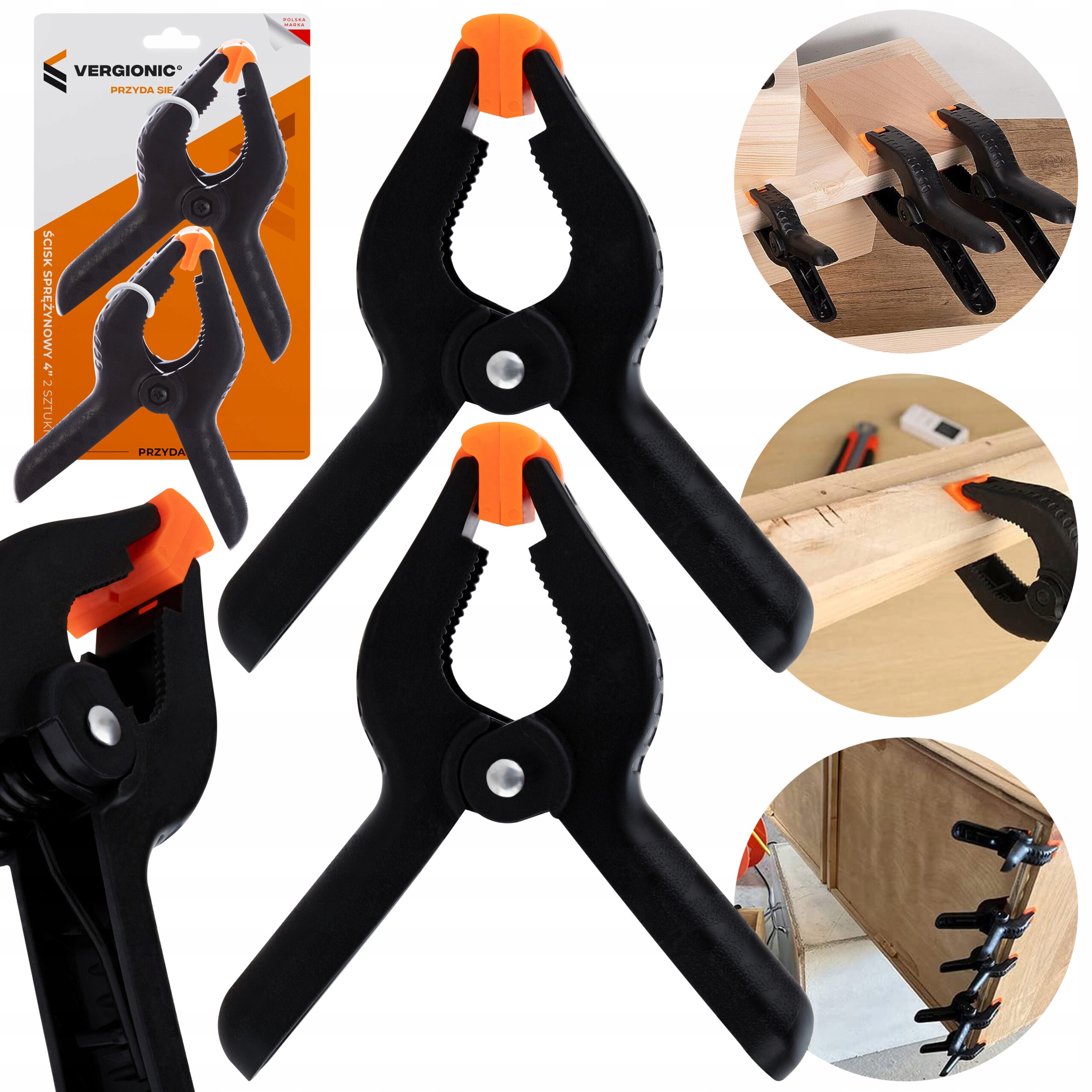 Ścisk sprężynowy 4 '' 2 szt. Kod producenta 7795