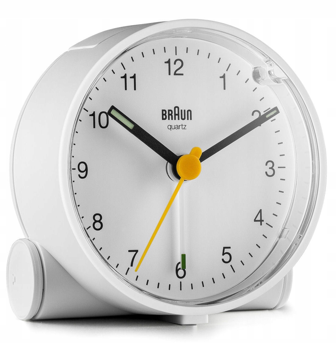 Klasický Budík Braun BC01W Alarm Odložení Podsvícení