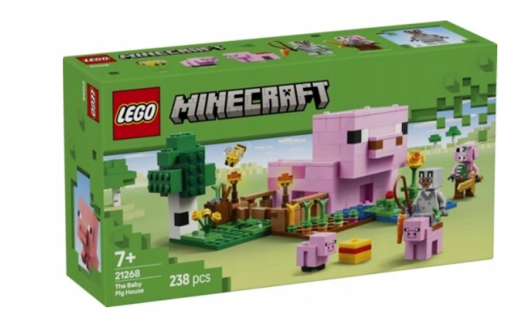 Lego 21268 Minecraft – Dům Prasátka