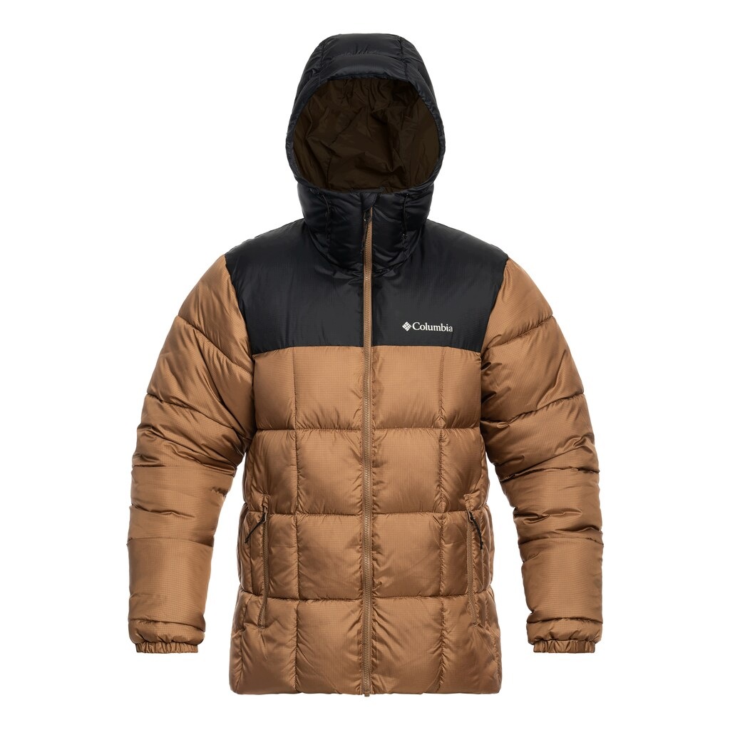 Zimní bunda s kapucí Columbia Puffect IV Hooded Puffer Delta/Black L
