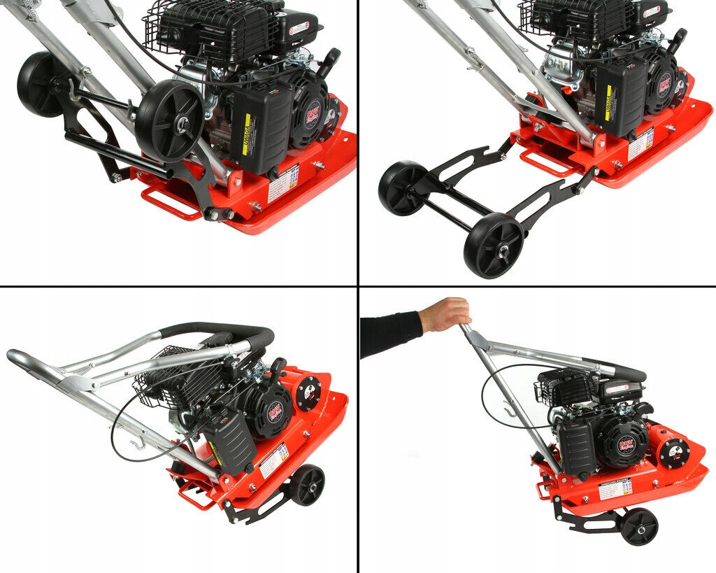 ZAGĘSZCZARKA PŁYTOWA MAR-POL MP-60 Posuw do przodu 15 m/min