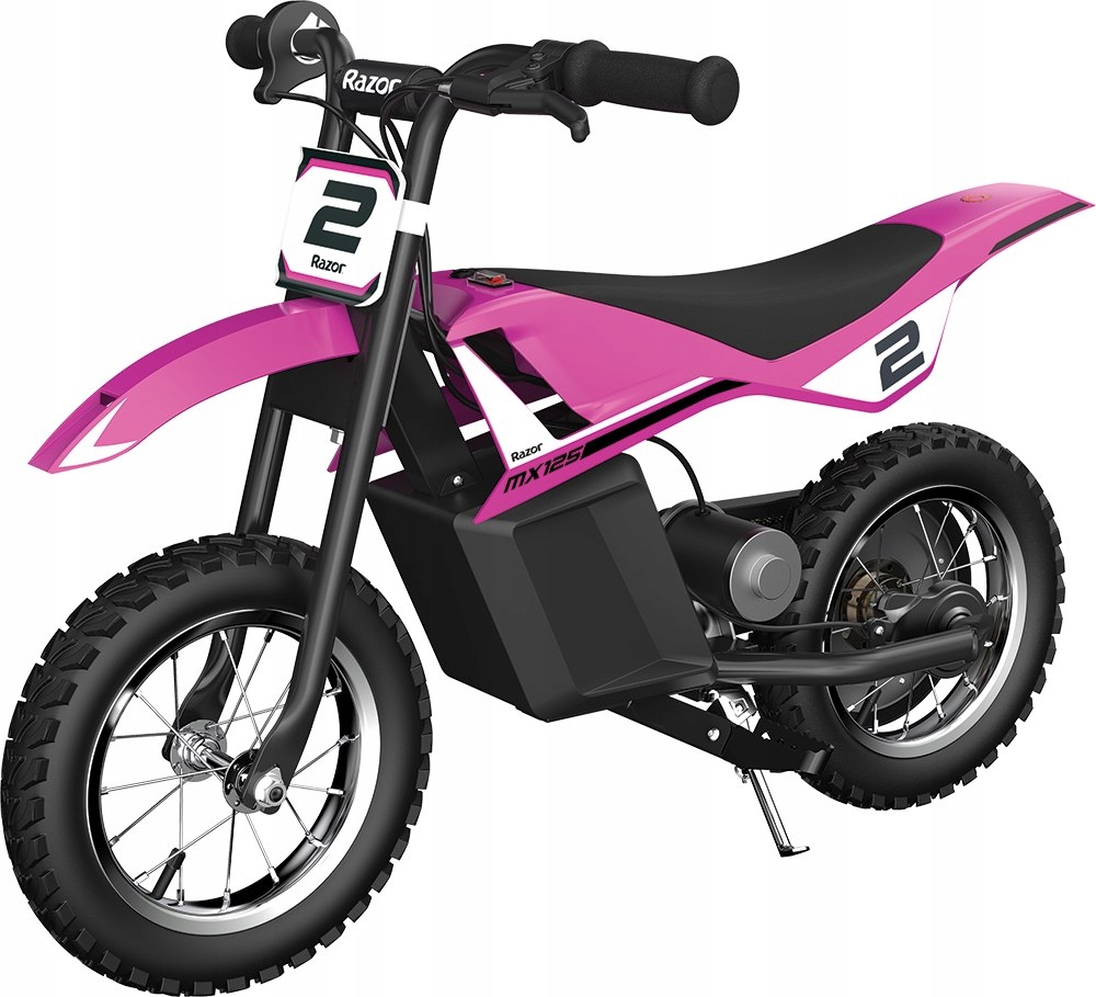 Motocykl elektryczny Razor MX125 Dirt Rocket różowy off-road dla dzieci