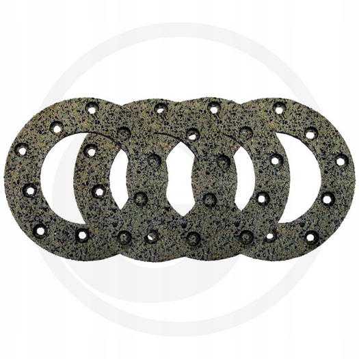 Sada brzdových obložení Ø 127 mm gr 5 mm s nýty 5 x 12 mm 71702124