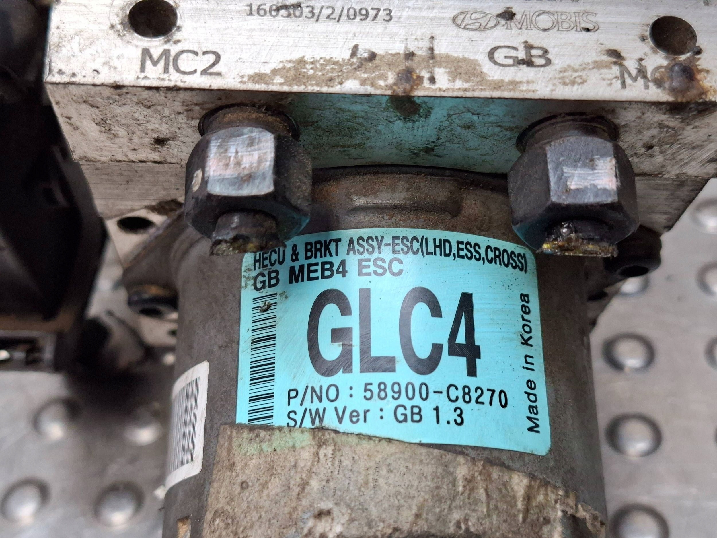 pump control unit ABS HYUNDAI I20 II 14- 58920-C8270 GLC4