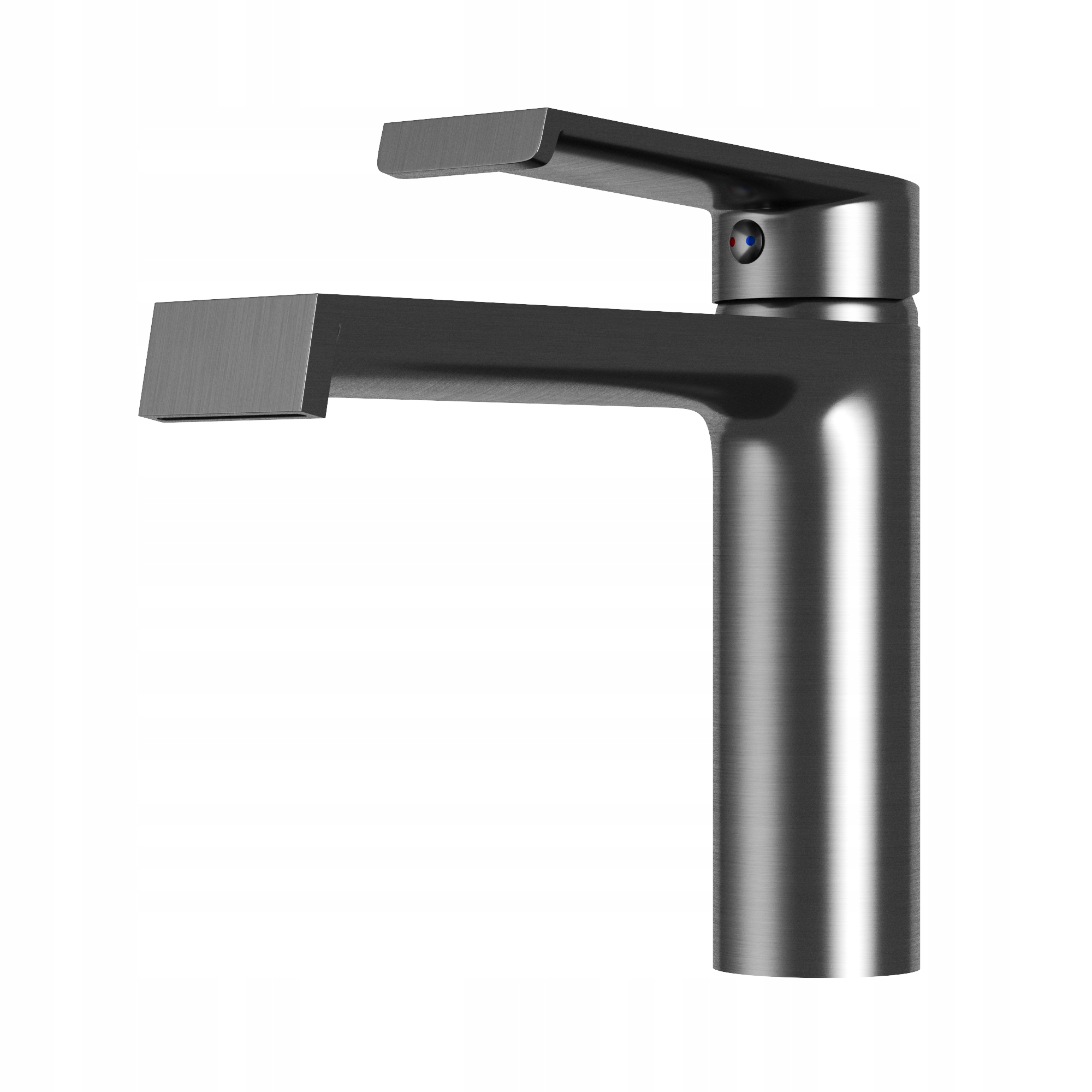 Batéria Umývadlová Kúpeľňová Nízka Jednopáková Gun Grey Bali