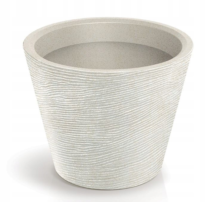 Kvetináč sand Tubra Round TTO48-101GR