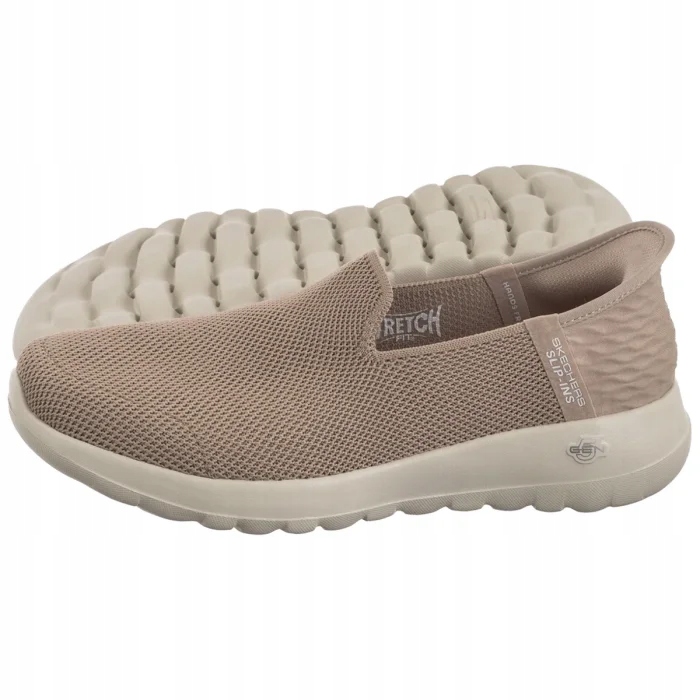 Dámské polobotky Skechers Go Walk Joy Slip-Ins Vela 124641 Béžová