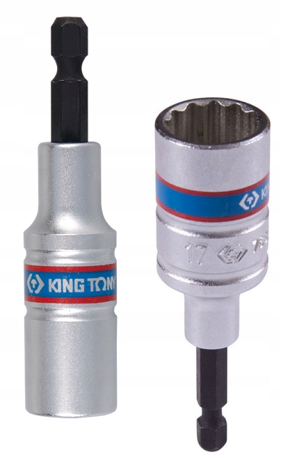 

Nasadka długa 12-kątna do wkrętarek 13mm King Tony