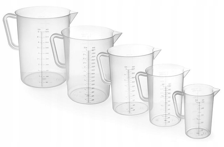 HENDI Dzbanek z miarką z polipropylenu, 2 L Marka Hendi