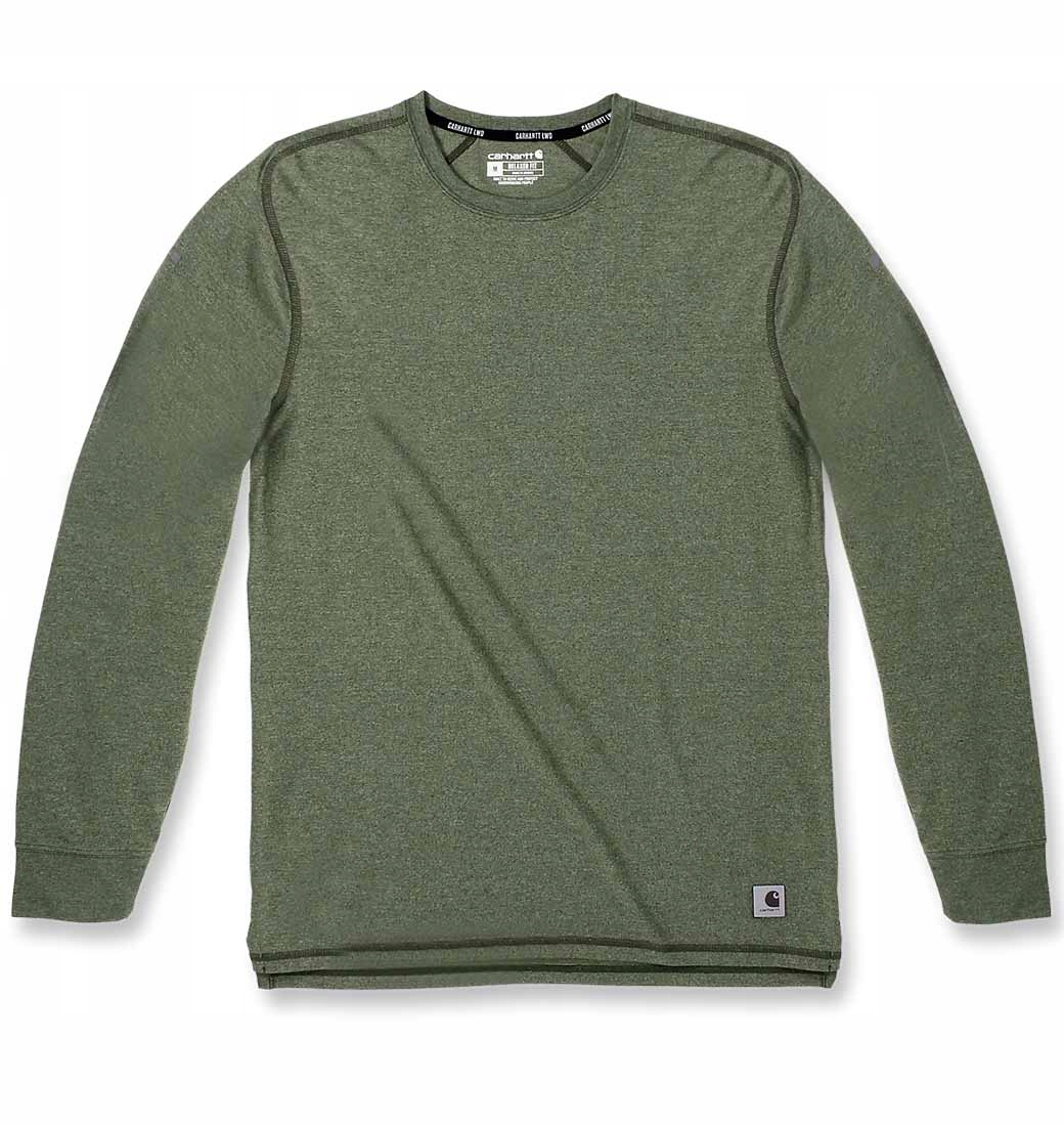 Tričko Carhartt Lwd LongSleeve Chive Heather