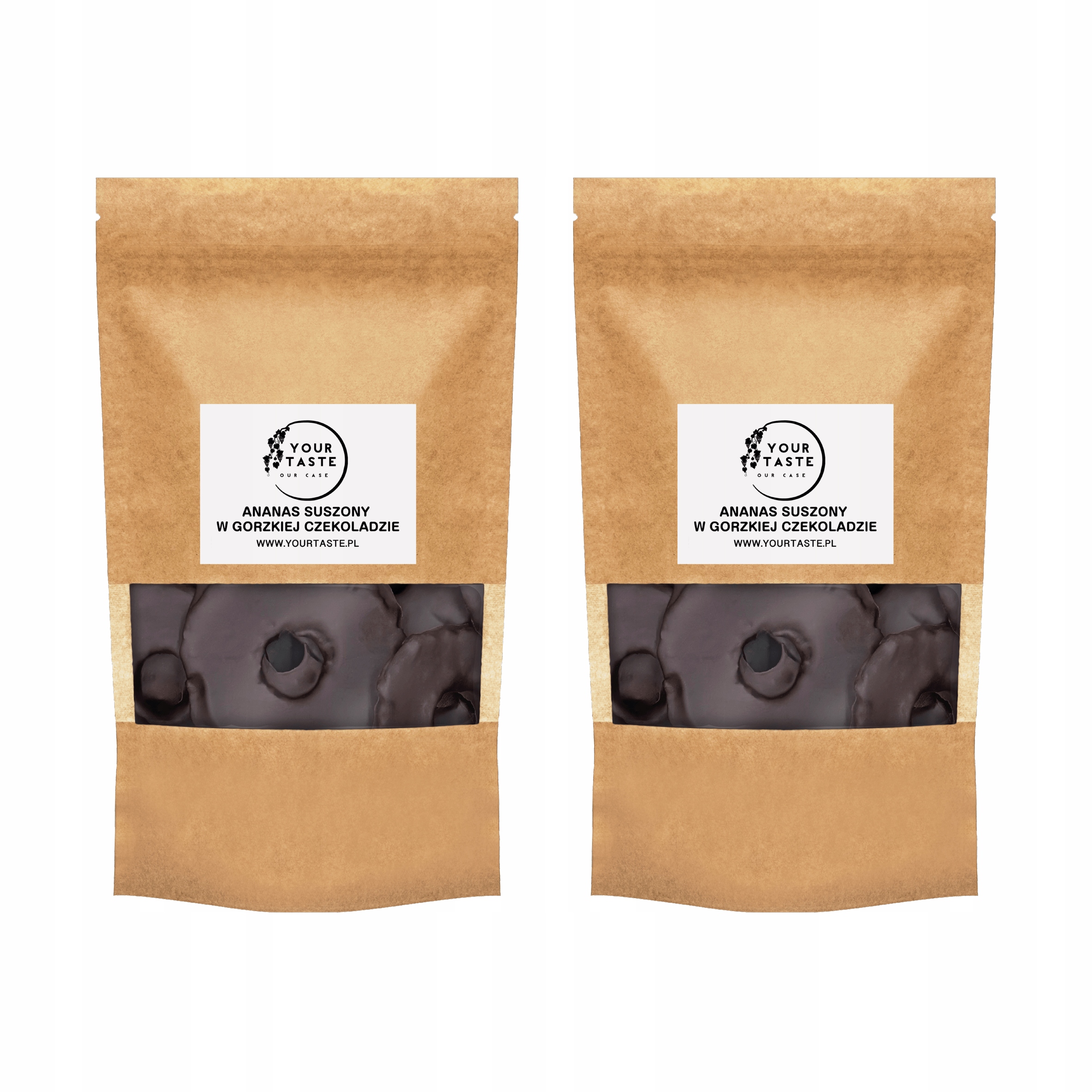 Levně Your Taste Ananas sušený v hořké čokoládě 500 g
