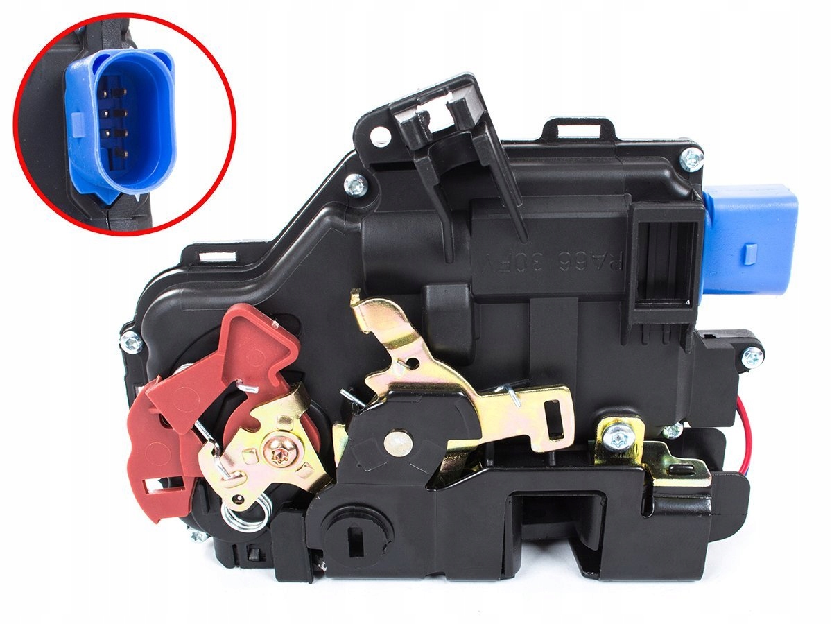 VW GOLF 5 V PLUS CENTRALNY ZAMEK DRZWI TYŁ LEWY Producent części Inny