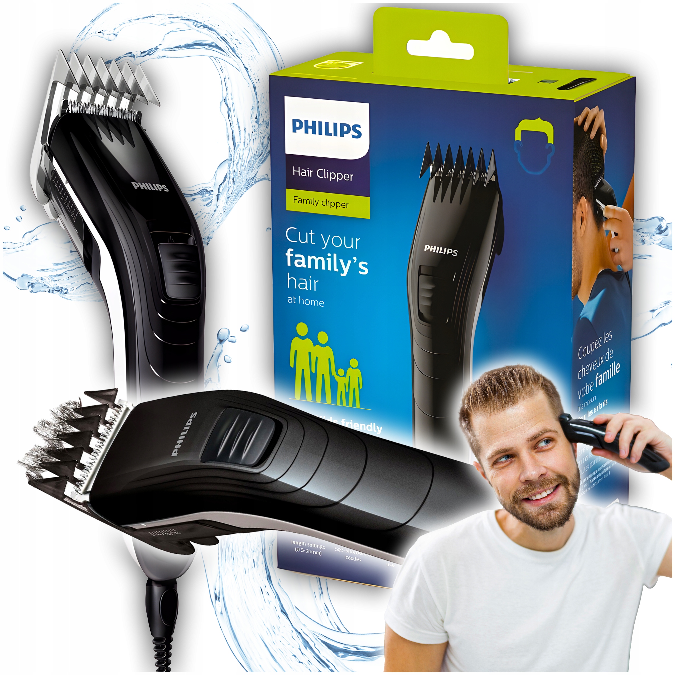 Maszynka do strzyżenia włosów męska strzyżarka Philips QC5115/15 fryzjera