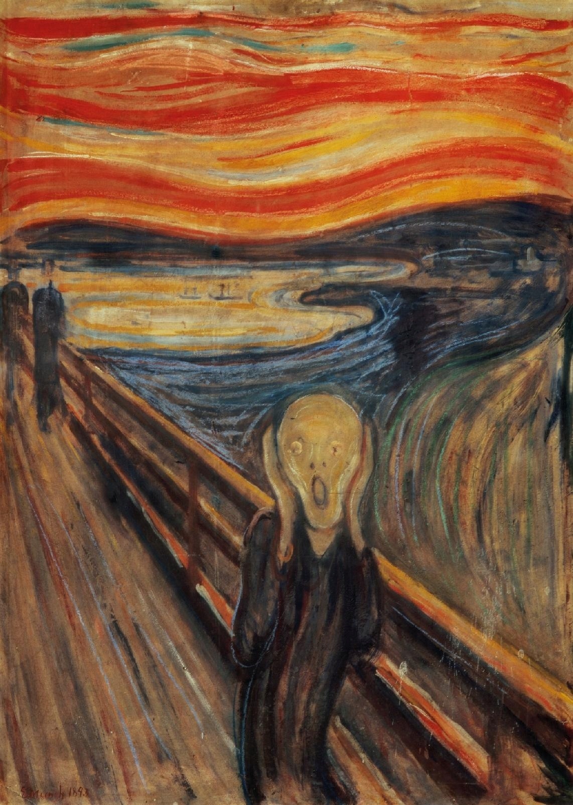 

Puzzle 1000 el Munch Lurlo Krzyk Obraz Museum